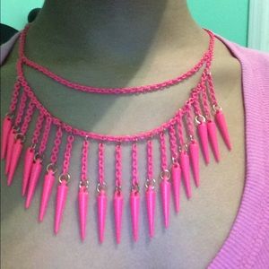 Hot pink Necklace
