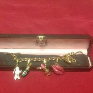 Juicy charms and bracelet