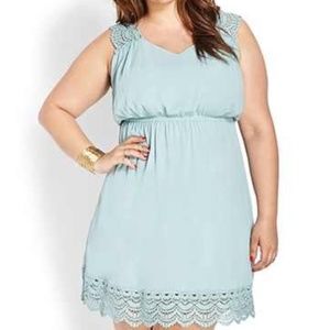 Relisting ethereal crochet lace dress