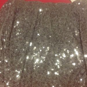 Garnet Hill sequined skirt