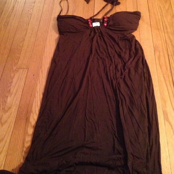 Brown banana republic dress