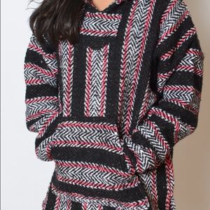 Baja hoodie ("drug rug") sweater