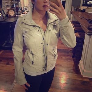 Garage faux leather jacket Medium