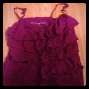 Gorgeous Ruffle tank!