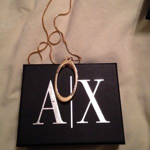NWT Armani exchange necklace