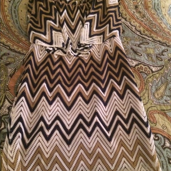 Strapless dress