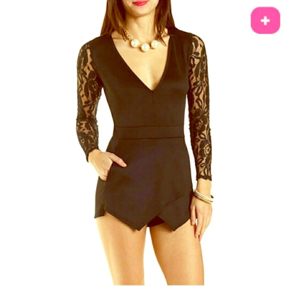 Lace romper