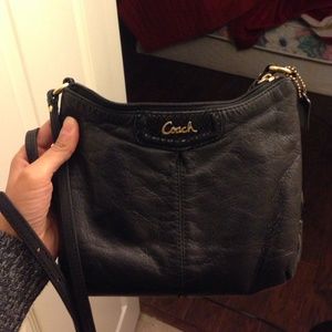 Black Coach crossbody