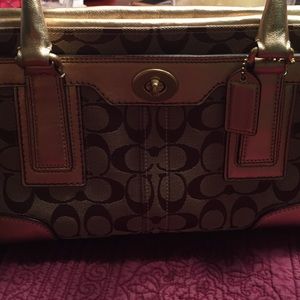 Used coach medium size purse