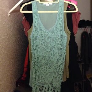 Forever 21 medium crochet top