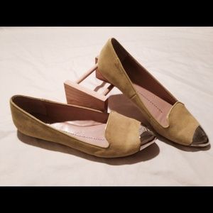 Dolce Vita Yellow Suede Flats