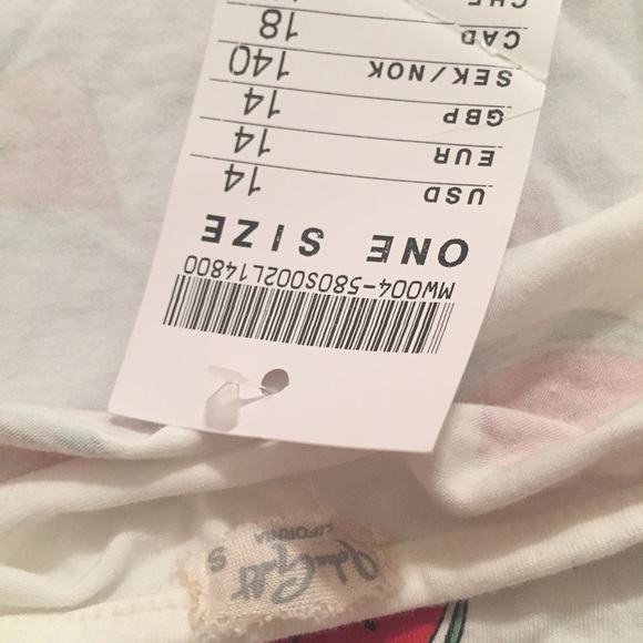 Brandy Melville watermelon Sachi halter - Picture 2 of 2