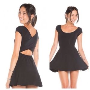 Brandy Melville black skater dress