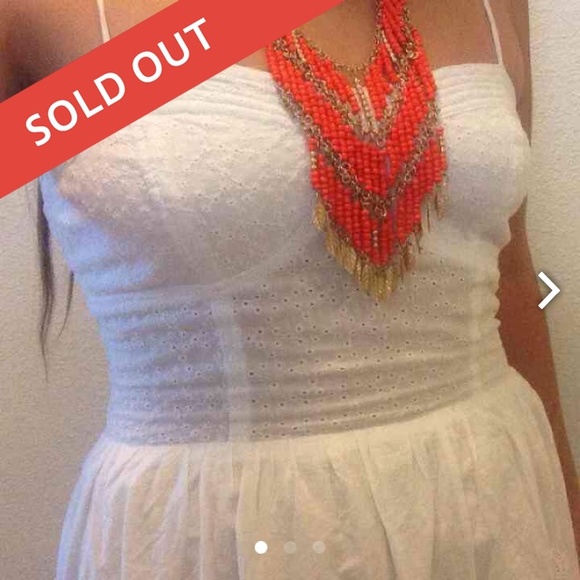 SOLD: White Country Dress :SOLD