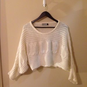 Sweater Crop Top