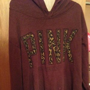 Oversized Pink Hoodie