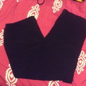 Dress barn black work pants