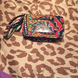 Vera Bradley phone wristlet