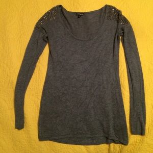 Gray sweater Express