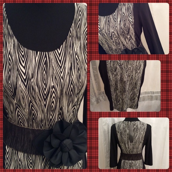 💎💎NWT BUILT IN SHAPEWEAR DRESS Sz 8 💎💎 - Picture 3 of 4