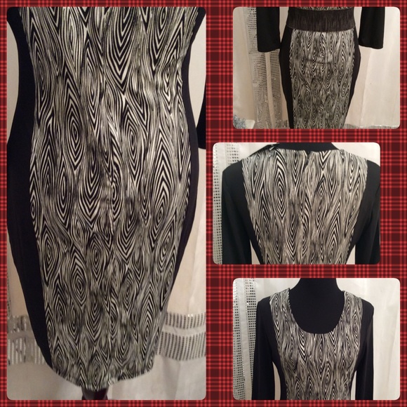 💎💎NWT BUILT IN SHAPEWEAR DRESS Sz 8 💎💎 - Picture 4 of 4