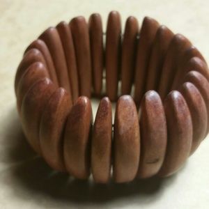 Wood bangle