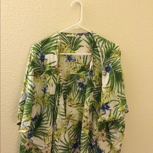 PALM TREE KIMONO