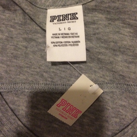 ❌SOLD❌Vs pink bling longsleeve tee - Picture 3 of 4