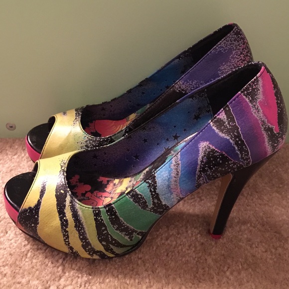 Iron Fist Zebracorn Heels