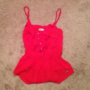 Hollister Ruffle Top