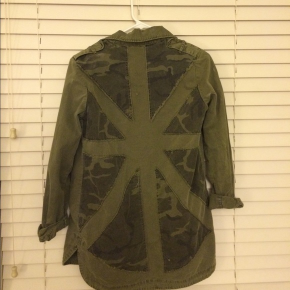 GREEN CARGO JACKET - Picture 2 of 2