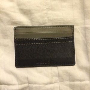 Men's Coach Business Card Holder