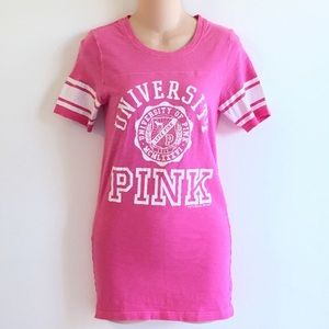 VS Pink Varsity Tee