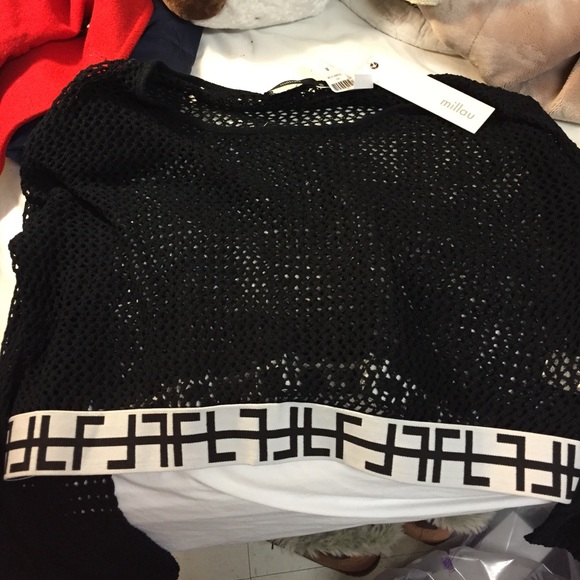 LF Mesh Long sleeves top
