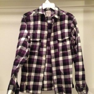Mossimo flannel button up shirt