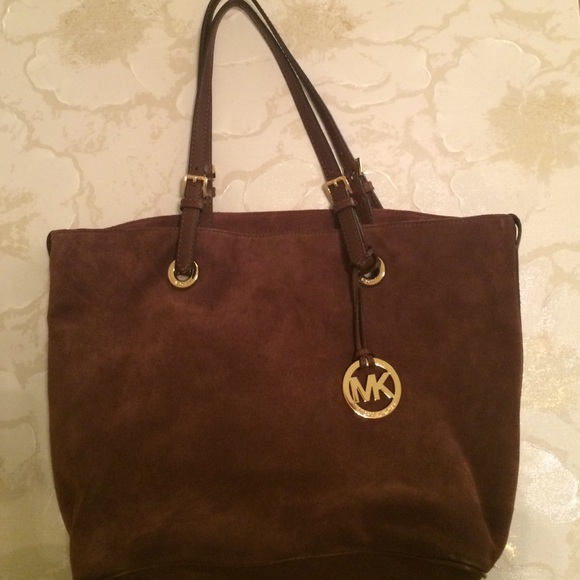 Suede Michael Kors Tote