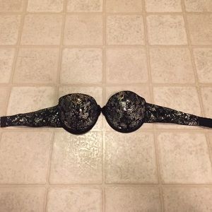 Rue21 Tarea Black & Silver Bra