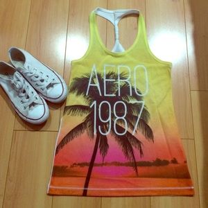 Sunset tank top