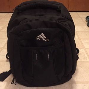 Adidas Black & White Backpack
