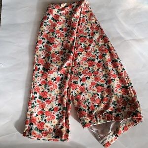 Floral leggings