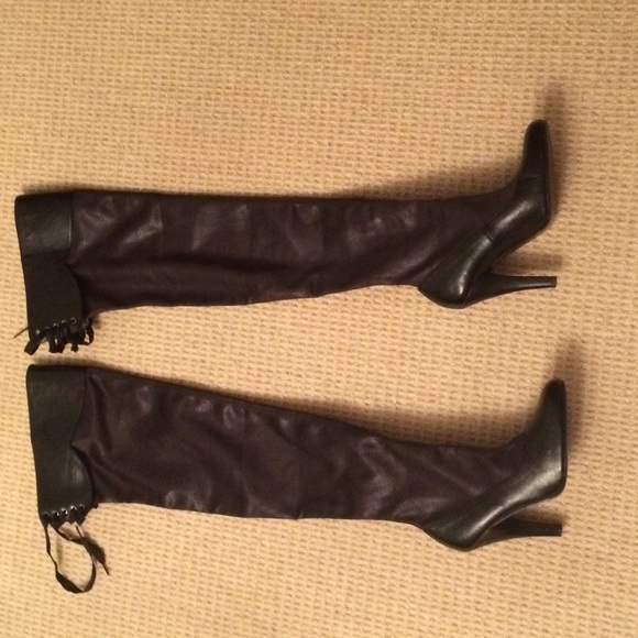 VS Colin Stuart Lace up Thigh High boots
