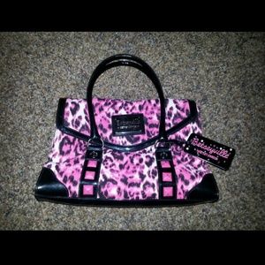 Betseyville pink and black bag