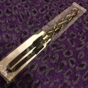 Black chain braided hair/head band