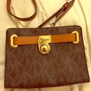 SOLD Michael Kors mini Hamilton crossbody