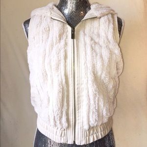 Furry Vest Hoodie