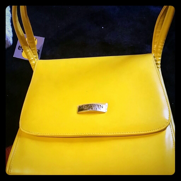Bright Yellow Purse