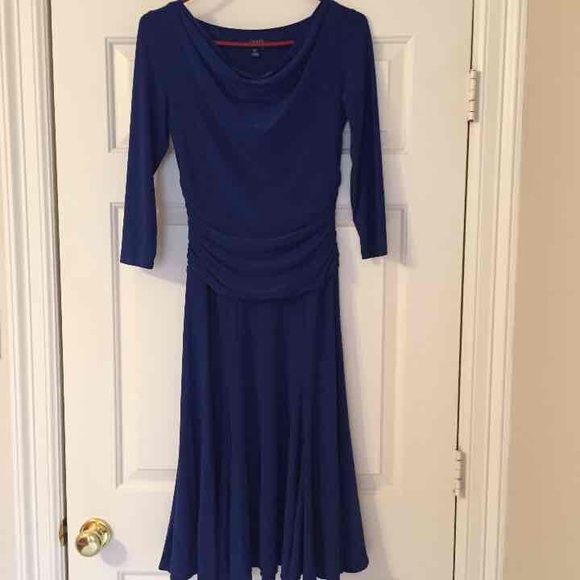Chaps Blue Dress