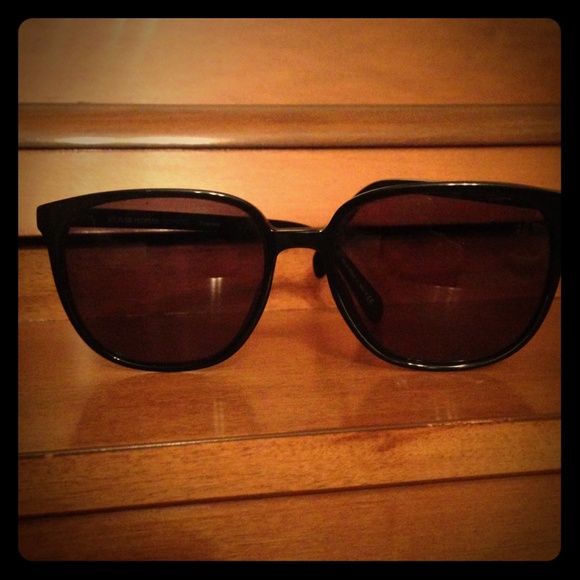 Black Oliver people's oversized frame sunglasses