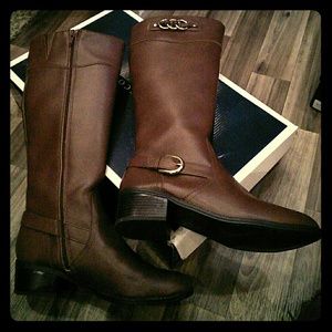 Karen Scott Donnely knee high boots