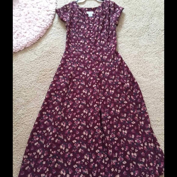 Express Dresses & Skirts - *WOW* EXPRESS FLORAL GREAT SHAPE  SPLIT JUMPSUIT